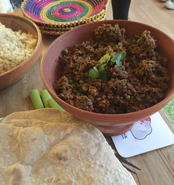 How to make Keema and Roti