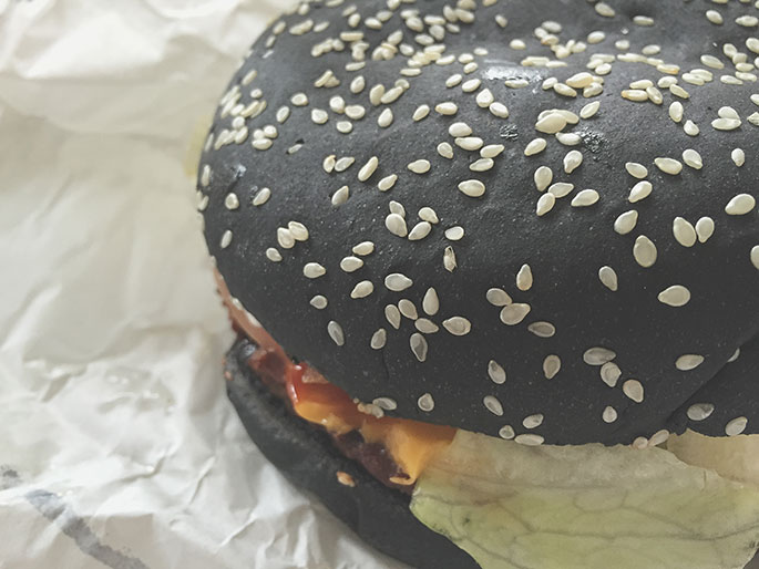 Burger King's Black Burger