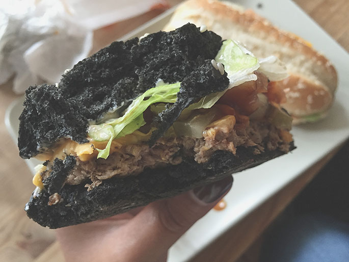 Burger King's Black Burger