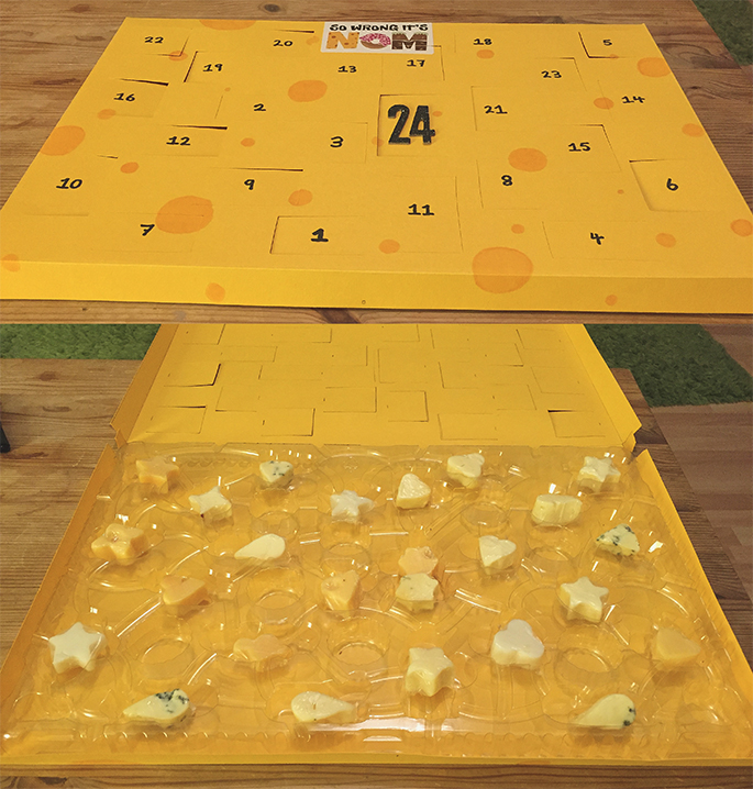 Cheese Advent Calendar