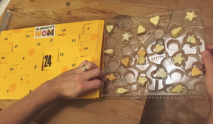 Cheese Advent Calendar