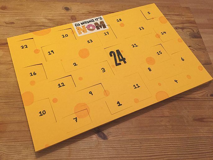 Cheese Advent Calendar