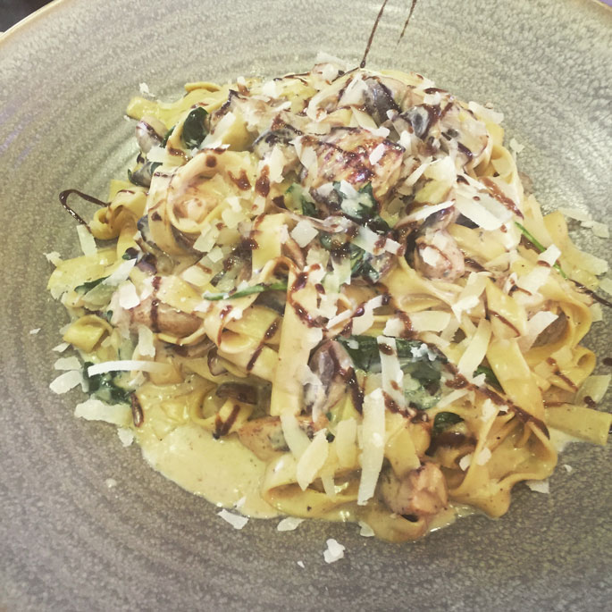 Banc Brasserie tagliatelle