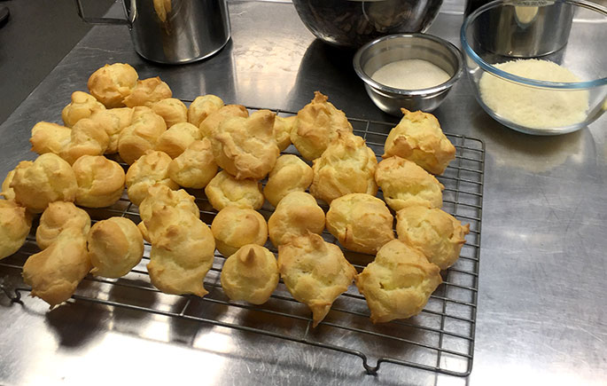 Pastry at Cookery School, Little Portland Street