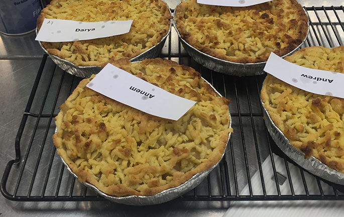 Pastry at Cookery School, Little Portland Street