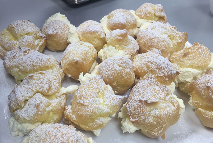 Pastry at Cookery School, Little Portland Street