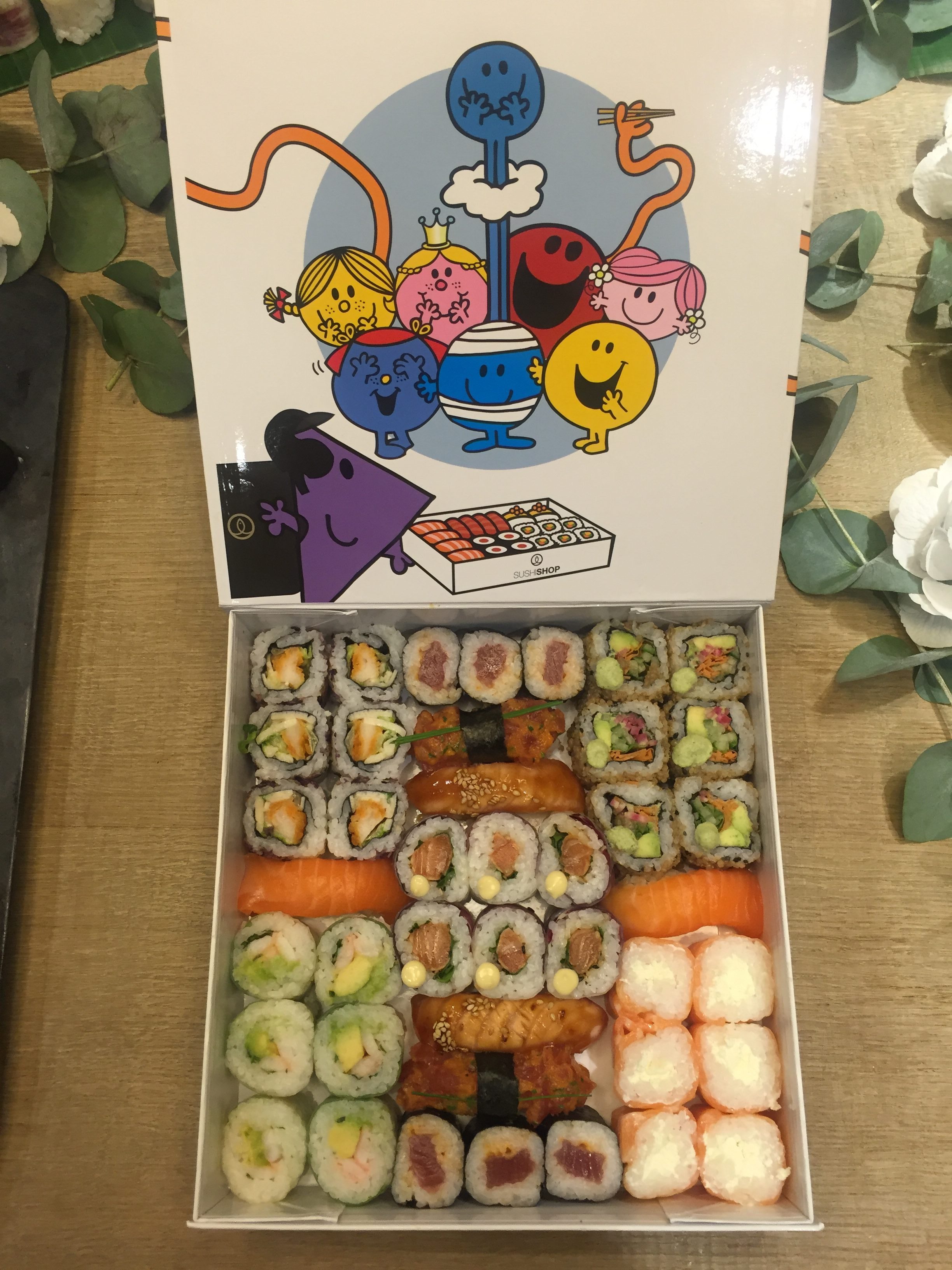 Mr Men Little Miss Sushi